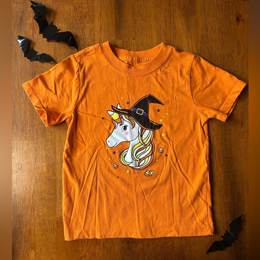 Unicorn Witch Shirt | Girls 4T | Halloween Shirt 🎃🦄